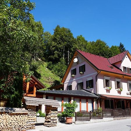 Guest House Gostisce Gacnk V Logu Cerkno Exteriör bild