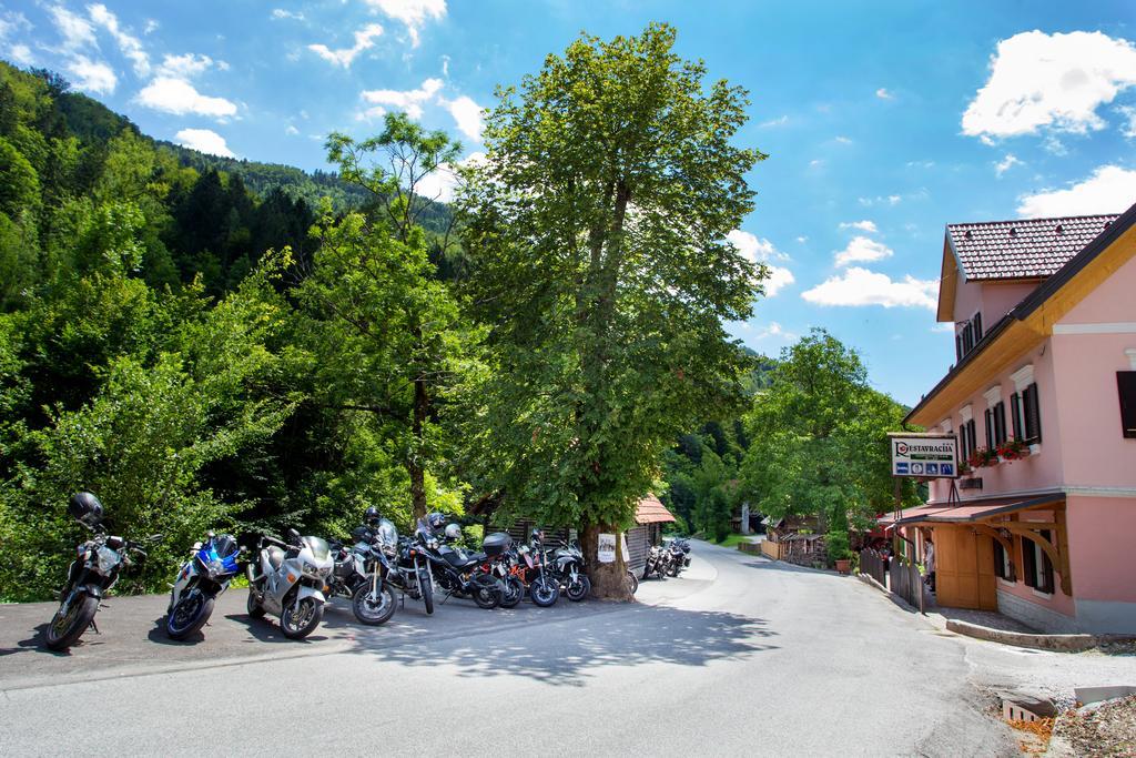 Guest House Gostisce Gacnk V Logu Cerkno Exteriör bild
