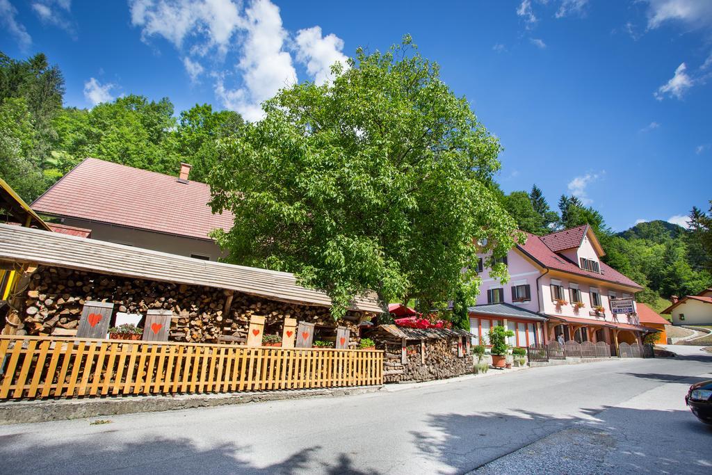 Guest House Gostisce Gacnk V Logu Cerkno Exteriör bild